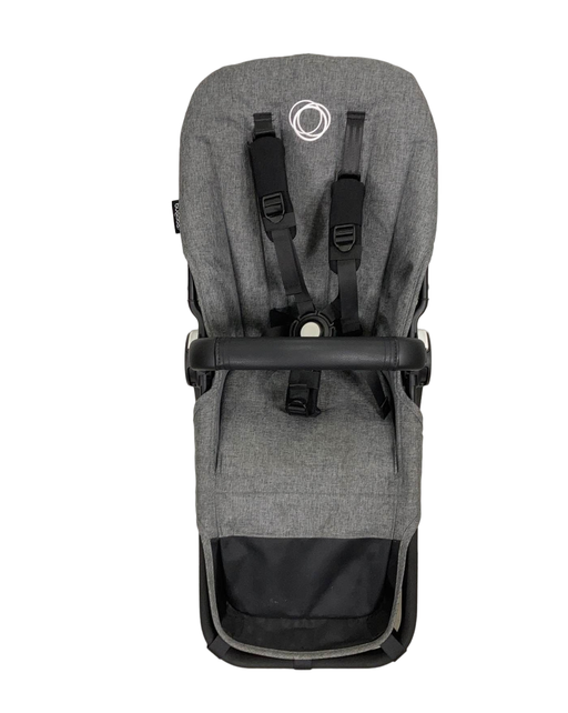 used Bugaboo Donkey 5 Duo Extension Set, 2021, Black, Gray