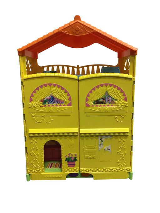 secondhand Fisher Price Dora The Explorer Window Surprises Dollhouse