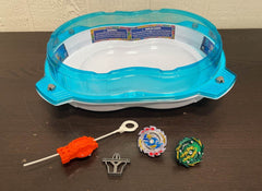 used BeyBlade Vertical Drop Battle Set