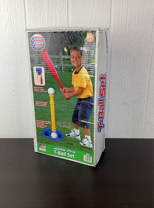 used American Plastic Toys Junior Pro T-Ball Set