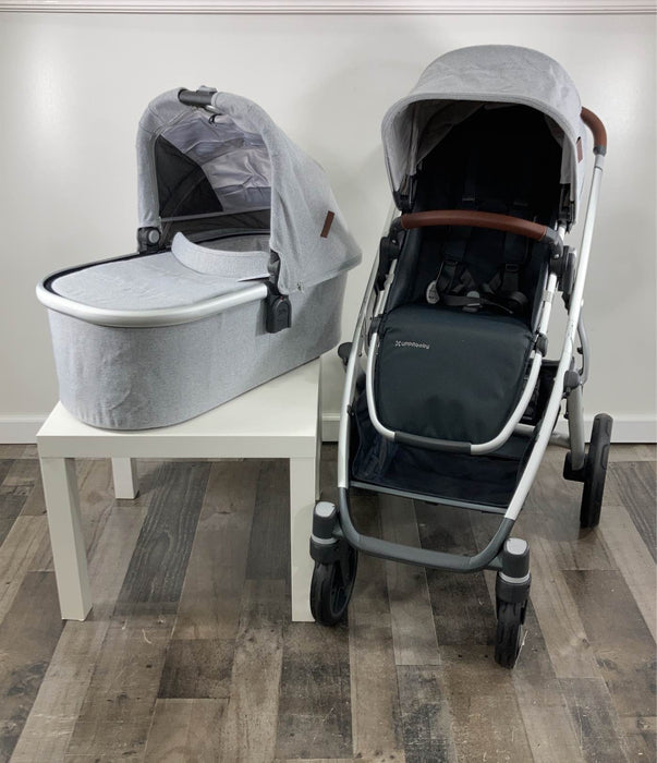 secondhand UPPAbaby VISTA V2 Stroller, 2021, Stella (Grey Brushed Melange)