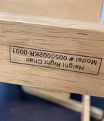 used Keekaroo Height Right High Chair With Infant Insert And Tray