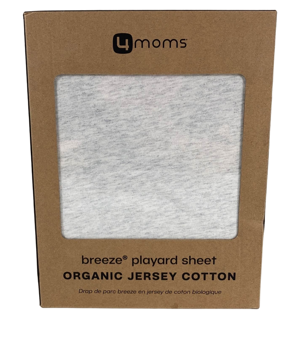 used 4moms Breeze Playard Organic Jersey Cotton Sheet