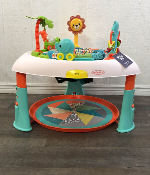 secondhand Infantino Sit, Spin, And Stand Entertainer Seat And Activity Table