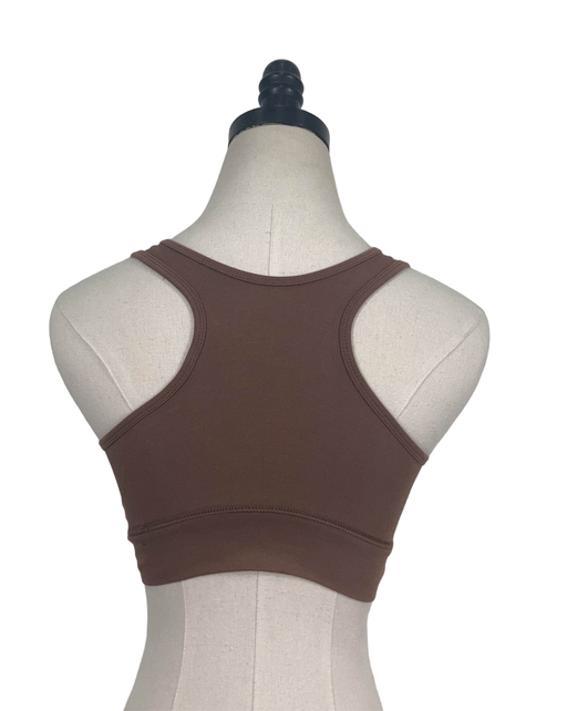 used Kindred Bravely French Terry Racerback Nursing And Sleep Bra, Mocha, Small