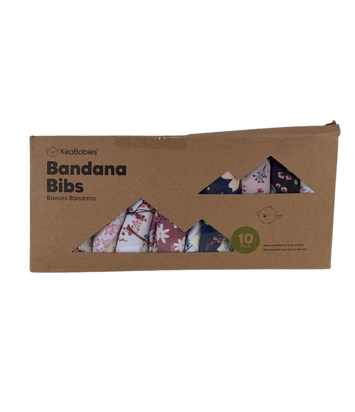 used KeaBabies Organic Bandana Bibs