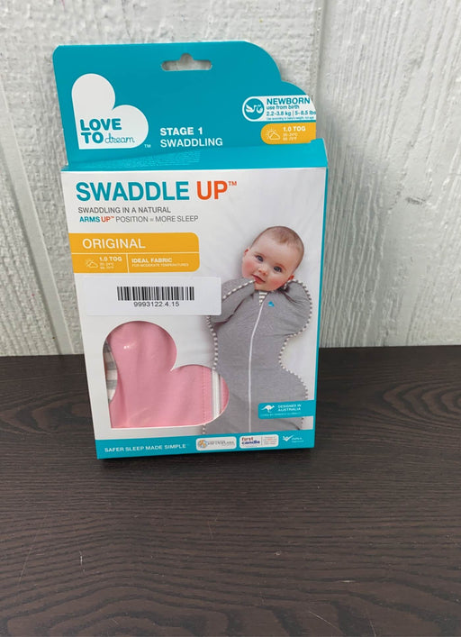 used Love To Dream Swaddle UP Original Sleep Sack, Newborn, Pink