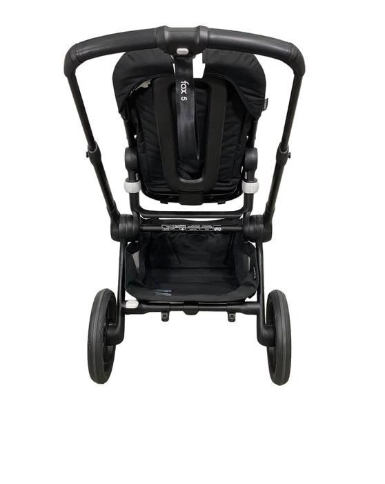 Bugaboo Fox 5 Stroller, 2023, Black Frame, Midnight Black