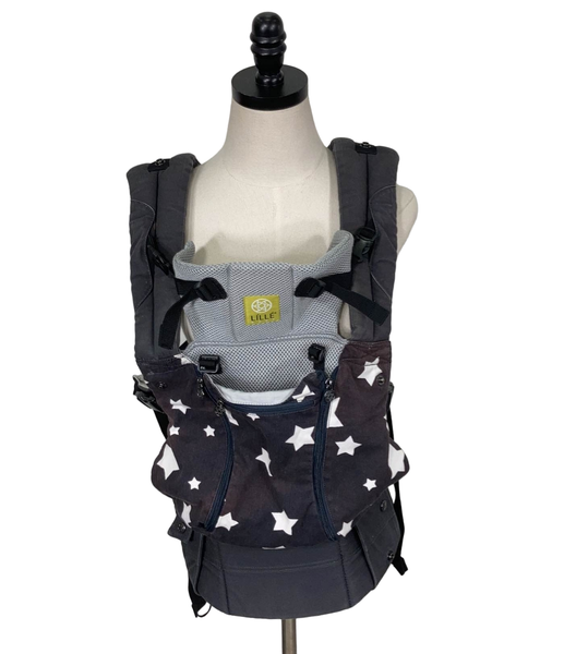 Lillebaby Complete All Seasons Baby Carrier Black White Stripe