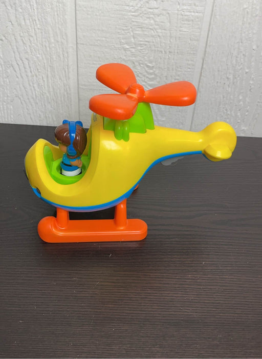secondhand Fisher Price Little People Spin 'n Fly Helicopter
