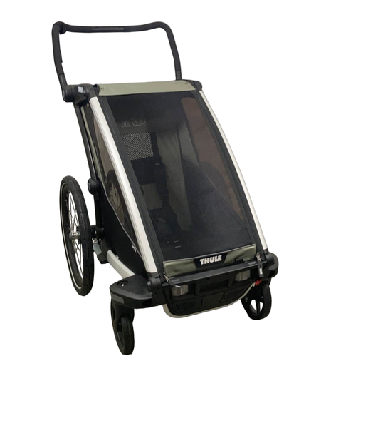 Thule Chariot Lite Bike Trailer Stroller 1 Seat, 2021, Agave