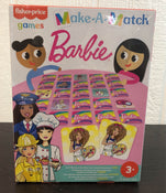 used Fisher Price Make A Match Game, Barbie