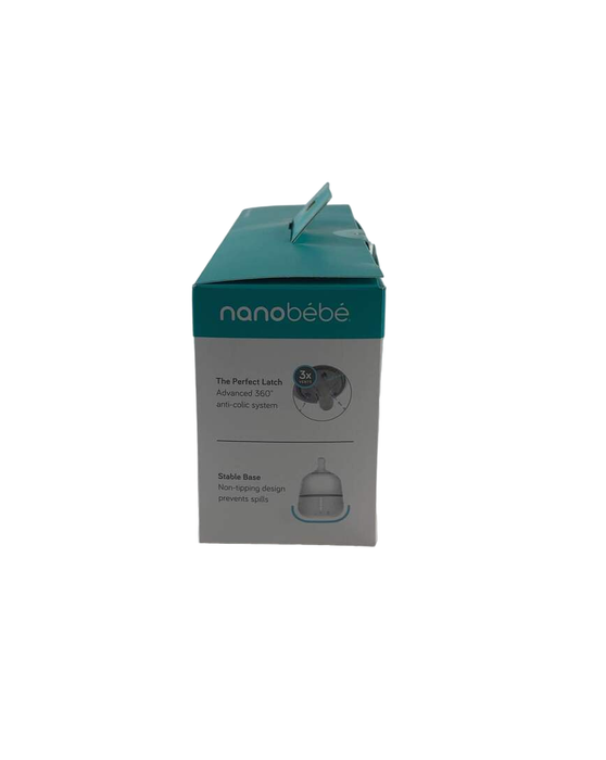 Shop Nanobébé Flexy Silicone Baby Bottles, 5oz, 4-Pack, Teal-Grey at GoodBuy Gear
