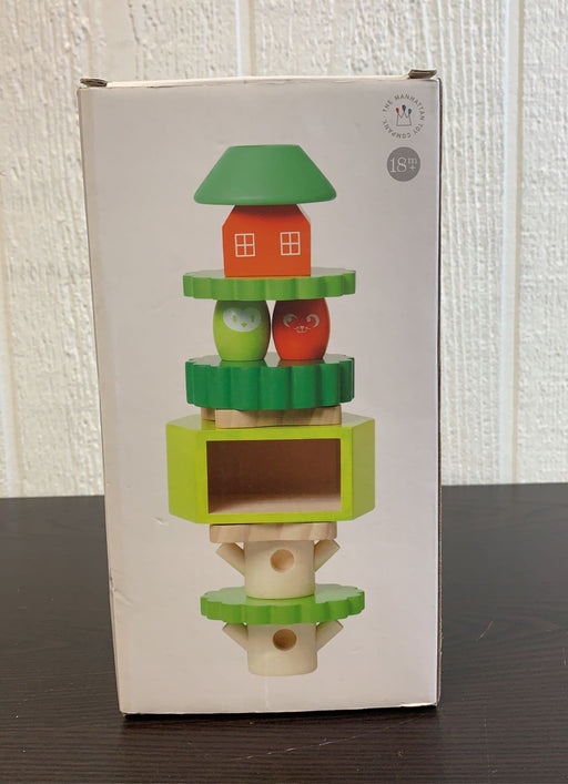 used Manhattan Toy Treehouse Stacker & Block Set