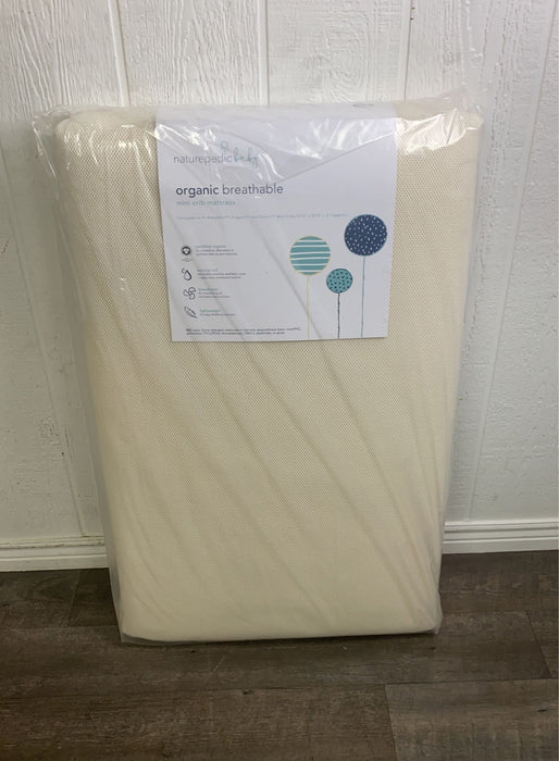 used Naturepedic Organic Mini Crib Mattress