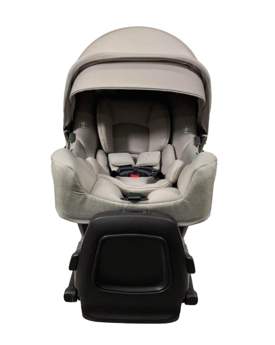 secondhand Nuna PIPA rx Infant Car Seat with RELX Base, Hazelwood, 2023