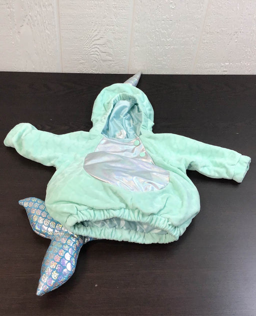 used Hyde & Eek Baby Narwhal Costume, (O-6 months)