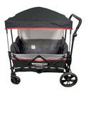 secondhand Wonderfold X2 Push + Pull Double Stroller Wagon, Black, 2019