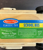 Melissa & Doug Classic Toy School Bus Playset