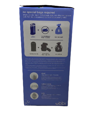Shop Ubbi Diaper Pail, Grey at GoodBuy Gear