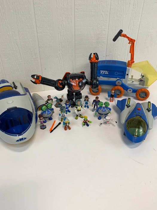 used Disney Miles From Tomorrowland Playset Bundle