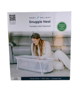 used Baby Delight Snuggle Nest Portable Infant Bassinet