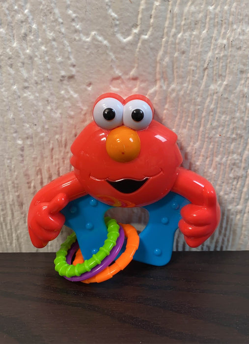 secondhand Sesame Street Elmo Rattle With Rings, 2pk