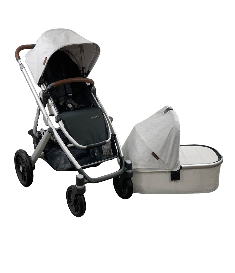 uppababy bryce color UPPAbaby VISTA V2 Stroller, 2022, Bryce (White Marl)