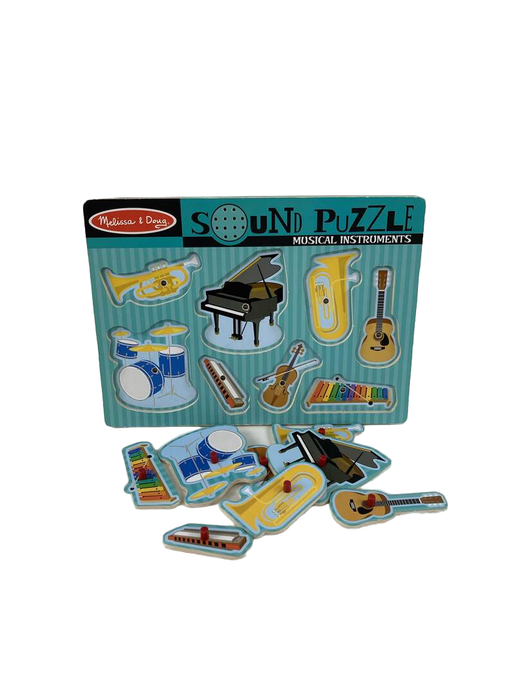 used Melissa & Doug Sound Puzzle, Instruments