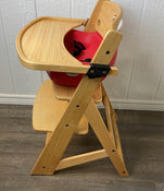 secondhand Keekaroo Height Right High Chair With Infant Insert And Tray