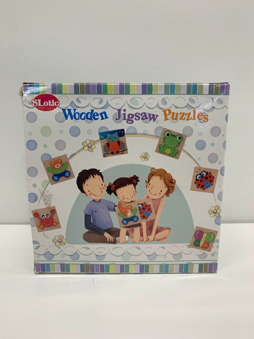 secondhand Slotic Wooden Puzzles for Toddlers