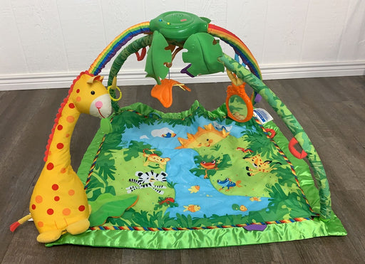 used Fisher Price Rainforest Melodies and Lights Deluxe Gym