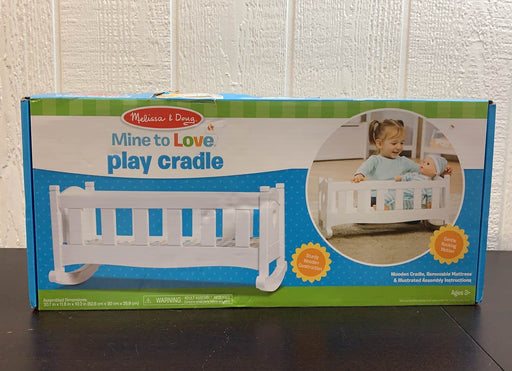 used Melissa & Doug Mine To Love Doll Crib