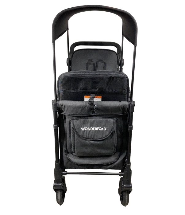 Wonderfold W2 Elite Multifunctional Stroller Wagon, 2023, Volcanic Black