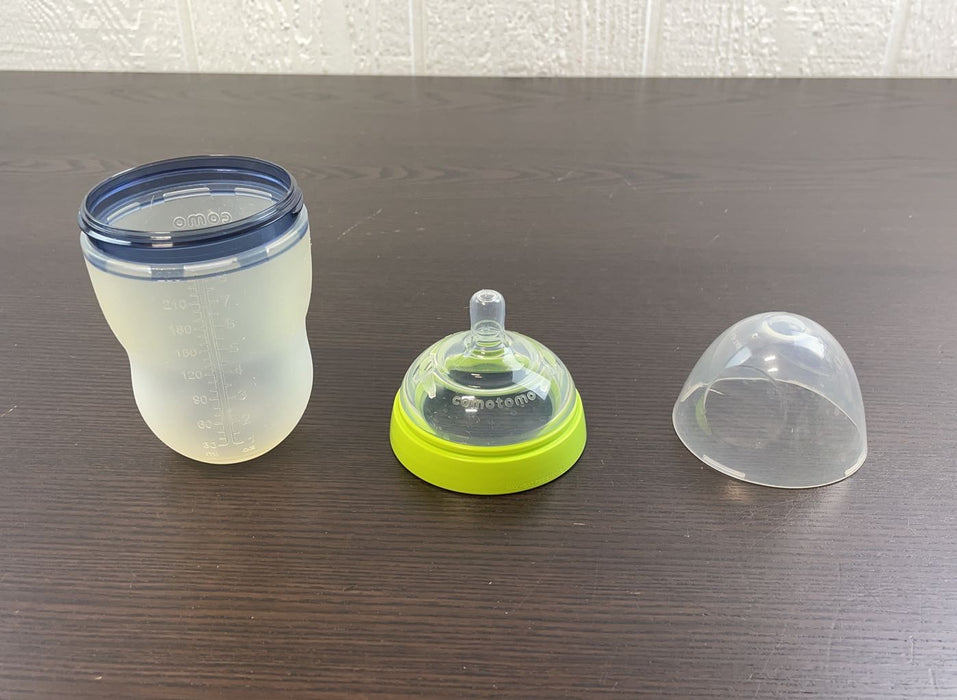Shop Comotomo Baby Bottles, Green, 8 ounce, Pack of 3 at GoodBuy Gear