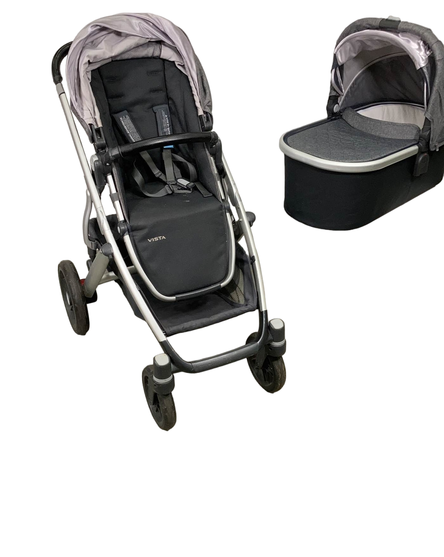 UPPAbaby VISTA Stroller, 2019, Jordan (Charcoal Melange)