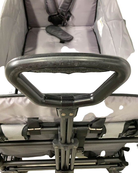 secondhand Wonderfold X2 Push + Pull Double Stroller Wagon, 2022, Stone Gray