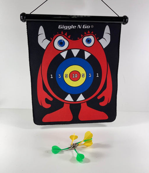 secondhand Giggle N Go Magnetic Dart Board Game