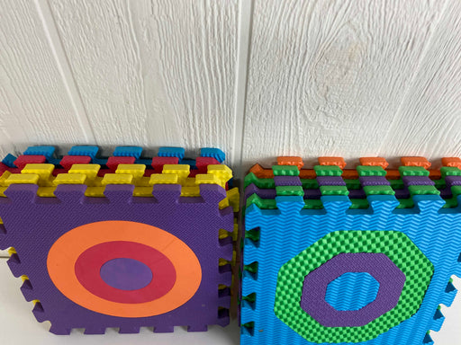 secondhand One Step Ahead Play Mat 10 Pc Set Shapes