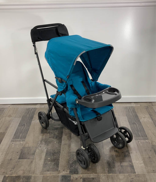 used Joovy Caboose Ultralight Graphite Stroller, 2019, Turquoise