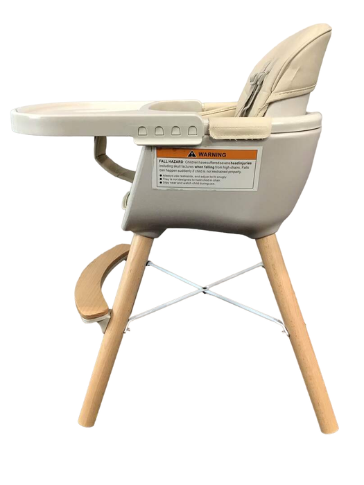 used Mallify 3-in-1 High Chair, Cream