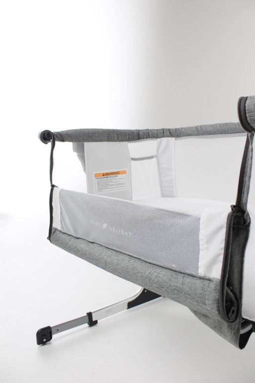 secondhand Baby Delight Beside Me Dreamer Bassinet & Bedside Sleeper, Charcoal Tweed