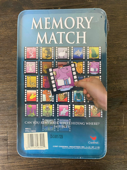 secondhand Cardinal Memory Match Game