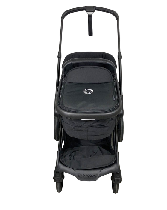 Bugaboo Fox 5 Stroller, 2023, Black Frame, Midnight Black