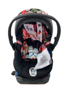 secondhand Cybex Cloud Q Infant Car Seat, Spring Blossom - Black