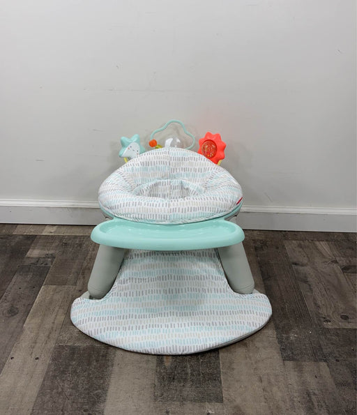 secondhand Skip Hop 2-in-1 Sit-up Activity Baby Chair, Silver Cloud Lining