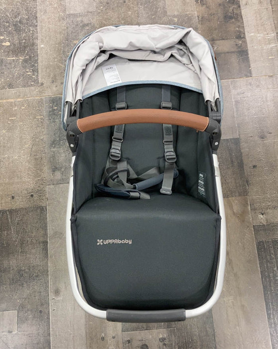 used UPPAbaby VISTA RumbleSeat V2, 2015+, 2020, Gregory (Blue Melange) - HIDDEN NEW PHOTOS 9/7