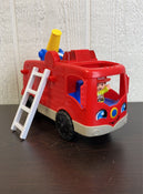 used Fisher Price Little People Lift ‘n Lower Fire Truck