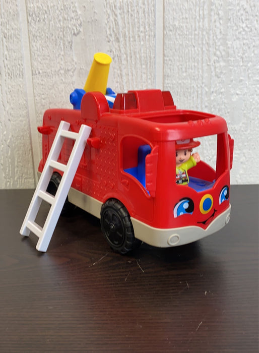 used Fisher Price Little People Lift ‘n Lower Fire Truck