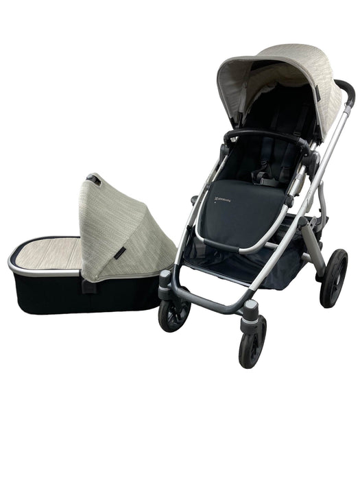 secondhand UPPAbaby VISTA V2 Stroller, 2019, Sierra (Dune Knit)